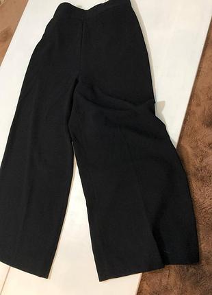 Брюки чорні жіночі палаццо zara