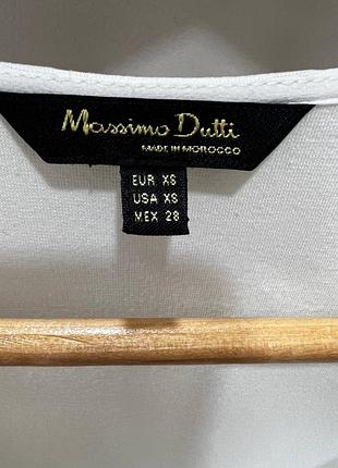 Трикотажне плаття на запах massimo dutti