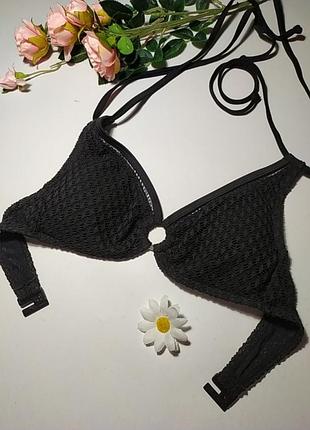 Кружевный верх купальника на застежке pour moi, u9 10, eur 38