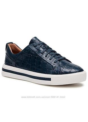 Р.41.5 clarks женские кожаные кеды