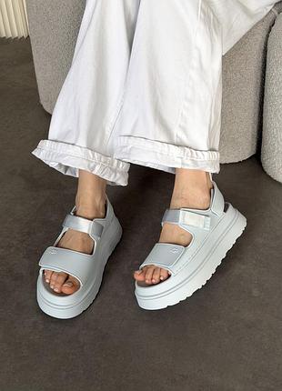 Ugg goldenglow sandals blue/white