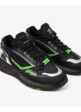 Кроссовки мужские adidas x kawasaki zx 5k boost black gw3359
