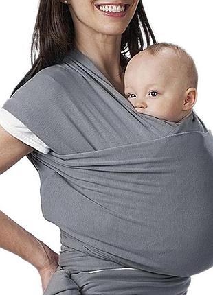Дитячий слінг-шарф we made me wuti wrap кенгуру для батьків