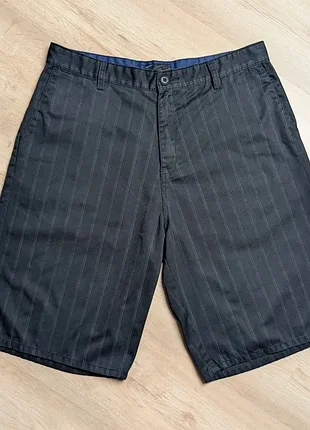 Шорти billabong чоловічі w34 чорні в смужку y2k оригінал