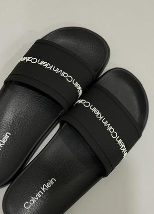 Шльопки, шльопанці calvin klein us 7 / eu 38, нові оригінал