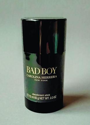 Carolina herrera bad boy дезодорант стик для мужчин (оригинал)