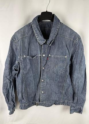 Джинсовая куртка овершот levis