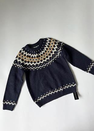 🧶 новий затишний светр dunnes stores у скандинавському стилі (fairisle) — 6-7 років