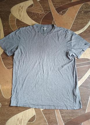 Серая футболка carhartt wip (work in progress) — размер l