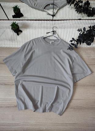 Хлопковая оверсайз-футболка h&amp;m p m
