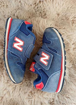 Детские оригинальные кроссовки new balance 373, размер 26