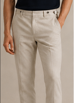 Светлые мужские брюки zara