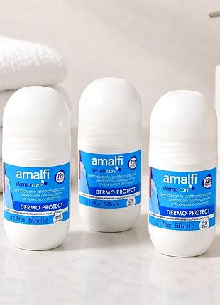Amalfi дезодорант кульковий dermo protector, 50 мл