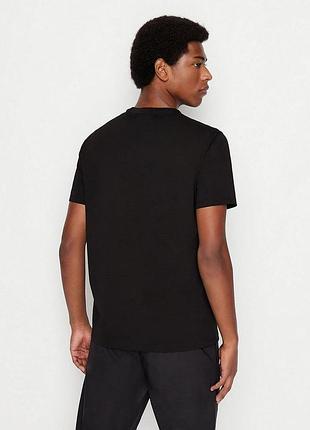 Футболка чоловіча armani exchange чорна