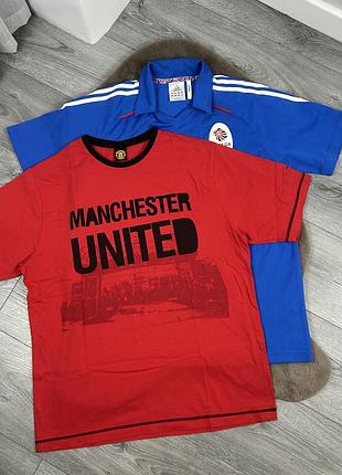 Набір 2 чоловічі спортивні футболки great britain/manchester united