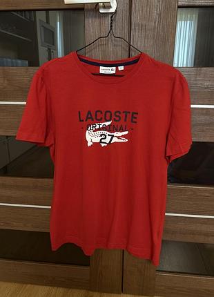 Футболка lacoste розмір m/l. 100% оригінал.