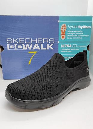 Стрейч кроссовки слипоны skechers go walk 7