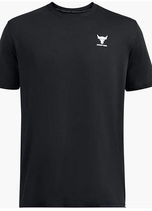 Under armour project rock simple branded short sleeve t shirt