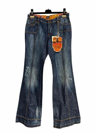 Жіночі вантажні джинси кльош d&g, розмір 28 (42), made in italy