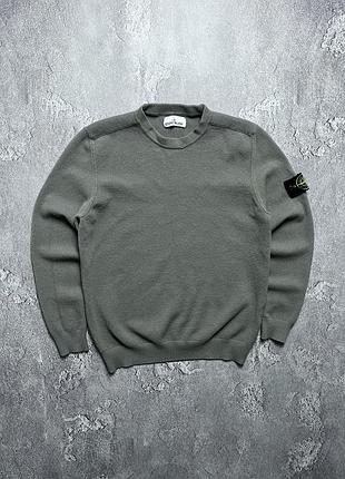 Vintage винтажный шерстяной свитер stone island стон айленд casual кэжуал size m размер м