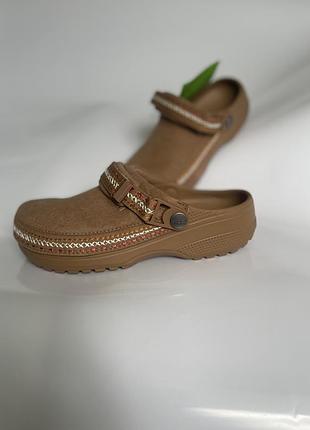 Crocs classic crafted vegan suede w7 38 оригінал