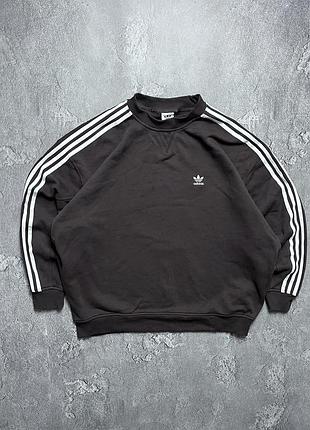 Vintage винтажный свитшот adidas адидас big logo lampas на лампасах size xl размер хл
