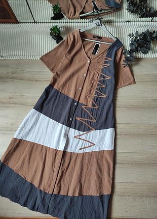 Нова бавовняна сукня zanzea p xl