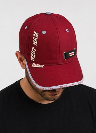 Кепка west ham united england бордова