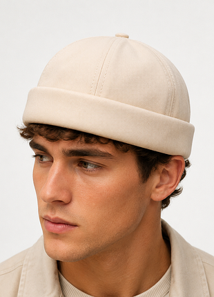 🧢 премиальная кепка без козырька (docker hat)
54-59см