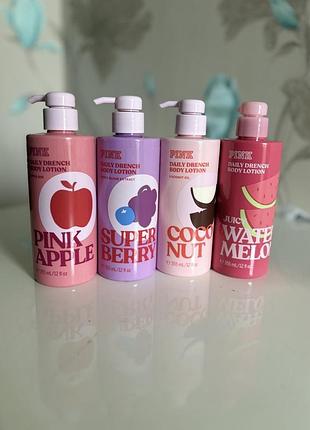 Великі лосьйони для тіла victoria’s secret pink