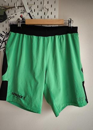 💚 спортивні шорти gore running wear | бігові | подвійні | чоловічі / унісекс