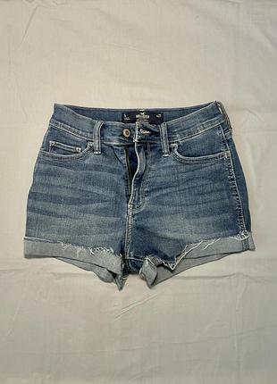 Джинсові шорти hollister стильні короткі