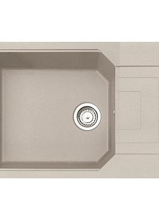 Кухонная мойка franke urban ubg 611-78 xl (114.0701.797) гранитная - врезная - оборотная - сахара - (пластиковый коландер в