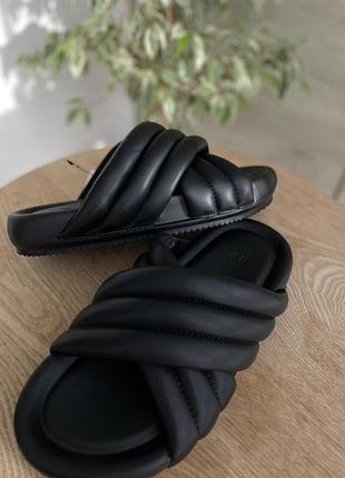 Новые шлепанцы h&amp;m p 39