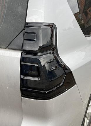 Задні ліхтарі blackedition v3 (2017-2026, 2 шт) для toyota land cruiser prado 150 рр