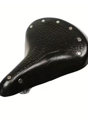 Сідло seat retro 260*220, чорний (sad-701)