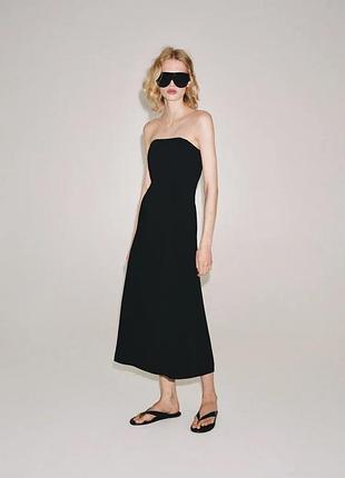 Платье zw collection с открытыми плечами