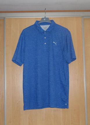 Мужская футболка/поло puma golf tour performance dry t-shirt under polo sport ck original l-xl nike tiger
