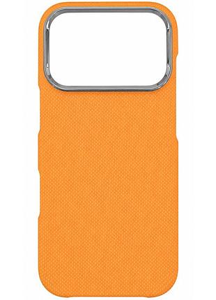 Чехол pc carbon protection slim with magsafe для apple iphone 17 pro max (6.9") orange