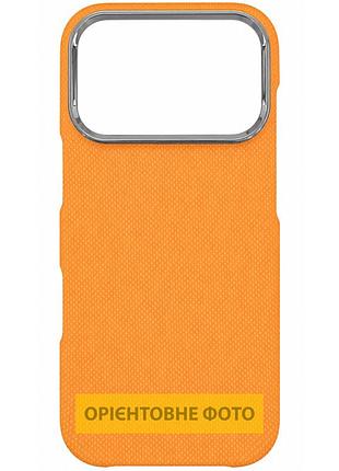 Чехол pc carbon protection slim with magsafe для apple iphone 16 pro max (6.9") orange
