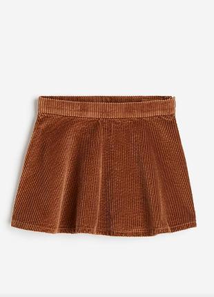 Нова спідниця вельветова h&m розмір 6 - 7 років