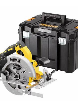 Аккумуляторная дисковая пила dewalt dcs570nt 18в, 184 мм, 5500 об/мин, tstak, без акб