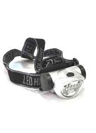 Ліхтар налобний 8 led bl603-8 тм opv