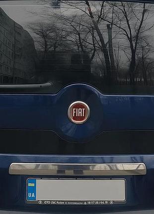Хромированные накладки на задние фонари (2 шт, нержавейка) для fiat fiorino/qubo 2008-2024 гг