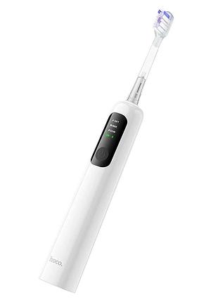 Електрична зубна щітка hoco hp64 acoustic wave electric toothbrush white