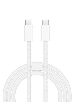 Кабель wiwu classic 60w braided charging кабель wiwu cable wi-c032 c-c