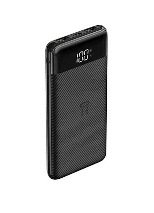 Зовнішній акумулятор veger 10000mah 3.7v with lcd display