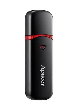 Флеш-накопичувач apacer usb 2.0 ah333 32gb black
