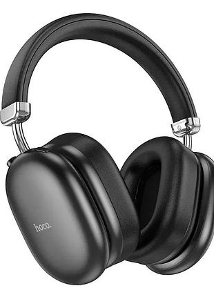 Бездротові накладні навушники hoco w35 max auspicious anc noise reduction bt headphones black