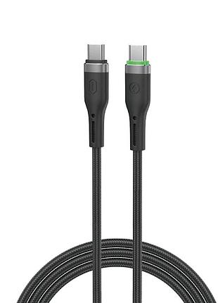Кабель wiwu 60w oringlink series nylon braided cable wi-c069 c-c 1m